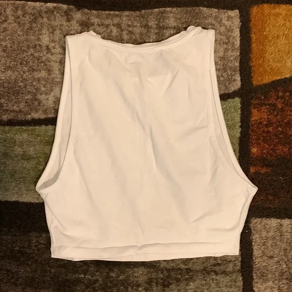 ⚡️Zara White Sleeveless Crop Top! - Picture 3 of 3